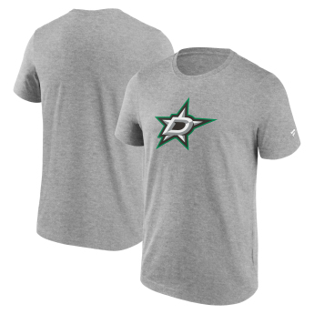 Dallas Stars pánské tričko Primary Logo Graphic T-Shirt Sport Gray Heather