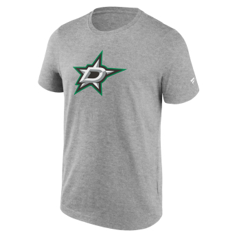 Dallas Stars pánské tričko Primary Logo Graphic T-Shirt Sport Gray Heather