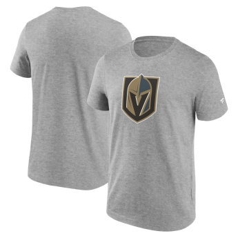 Vegas Golden Knights pánské tričko Primary Logo Graphic T-Shirt Sport Gray Heather