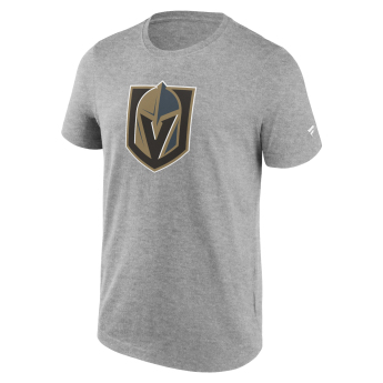 Vegas Golden Knights pánské tričko Primary Logo Graphic T-Shirt Sport Gray Heather