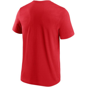 Chicago Blackhawks pánské tričko Chrome Graphic T-Shirt Athletic Red
