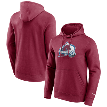 Colorado Avalanche pánská mikina s kapucí Primary Logo Graphic Hoodie Rhododendron