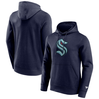 Seattle Kraken pánská mikina s kapucí Logo Graphic Hoodie Maritime Blue