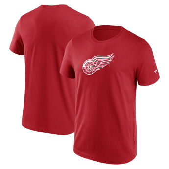 Detroit Red Wings pánské tričko Primary Logo Graphic Athletic Red