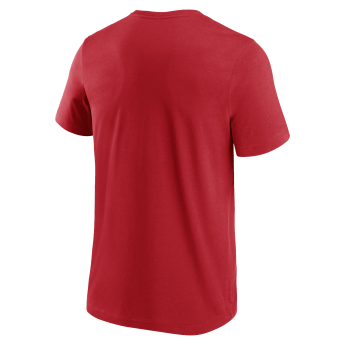New York Rangers pánské tričko Primary Logo Graphic Athletic Red