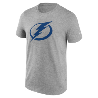 Tampa Bay Lightning pánské tričko Primary Logo Graphic Sport Gray Heather