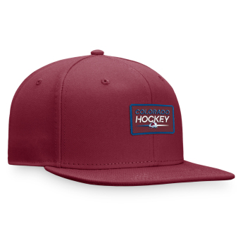 Colorado Avalanche čepice flat kšiltovka Authentic Pro Prime Flat Brim Snapback red