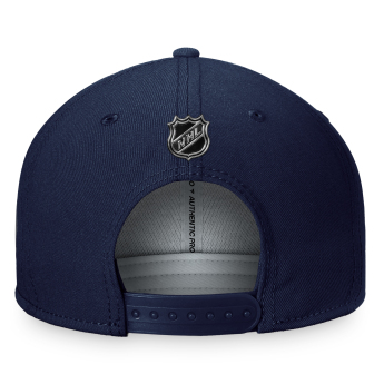 New York Rangers čepice flat kšiltovka Authentic Pro Prime Flat Brim Snapback navy