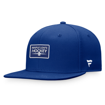 Toronto Maple Leafs čepice flat kšiltovka Authentic Pro Prime Flat Brim Snapback blue