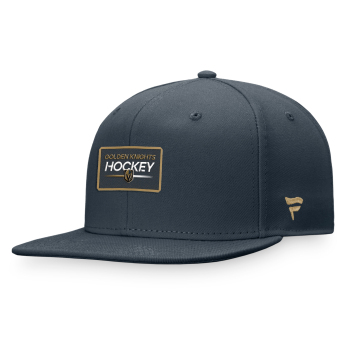 Vegas Golden Knights čepice flat kšiltovka Authentic Pro Prime Flat Brim Snapback grey