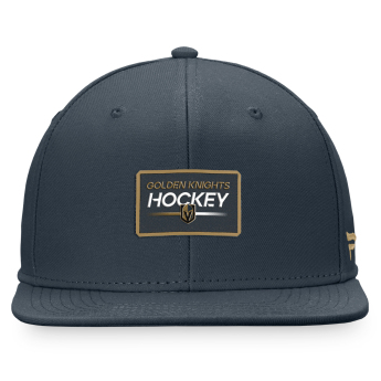 Vegas Golden Knights čepice flat kšiltovka Authentic Pro Prime Flat Brim Snapback grey