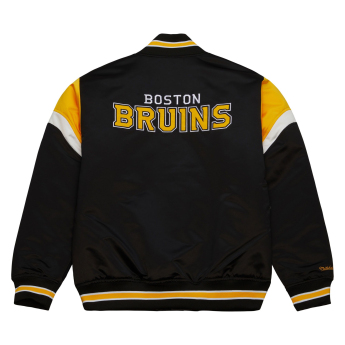 Boston Bruins pánská bunda NHL Heavyweight Satin Jacket
