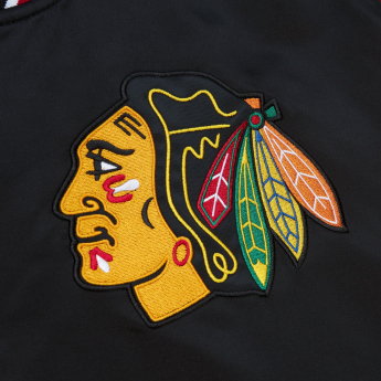 Chicago Blackhawks pánská bunda NHL Heavyweight Satin Jacket