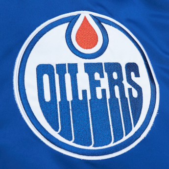 Edmonton Oilers pánská bunda NHL Heavyweight Satin Jacket