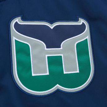 Hartford Whalers pánská bunda NHL Heavyweight Satin Jacket