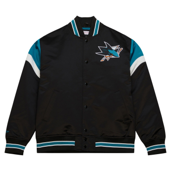 San Jose Sharks pánská bunda NHL Heavyweight Satin Jacket