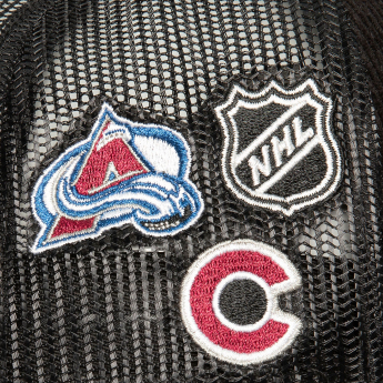 Colorado Avalanche čepice baseballová kšiltovka NHL Times Up Trucker black