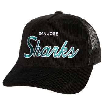 San Jose Sharks čepice baseballová kšiltovka NHL Times Up Trucker black