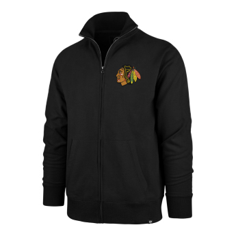 Chicago Blackhawks pánská mikina Core Islington Track Jacket Jet Black