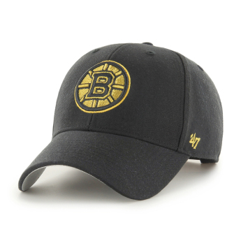 Boston Bruins čepice baseballová kšiltovka Metallic Snap 47 MVP Black