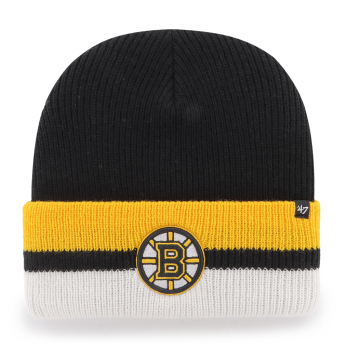 Boston Bruins zimní čepice Split Cuff 47 CUFF KNIT Black