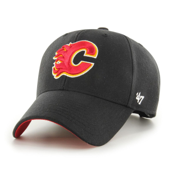 Calgary Flames čepice baseballová kšiltovka Ballpark Snap 47 MVP Black
