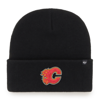 Calgary Flames zimní čepice Haymaker 47 CUFF KNIT Black