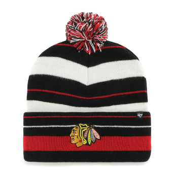 Chicago Blackhawks zimní čepice Power Line 47 CUFF KNIT Black