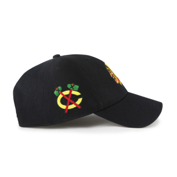 Chicago Blackhawks čepice baseballová kšiltovka Sure Shot Snapback 47 MVP Black