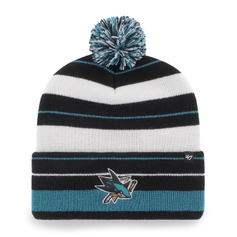 San Jose Sharks zimní čepice Power Line 47 CUFF KNIT Black