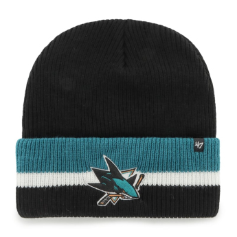 San Jose Sharks zimní čepice Split Cuff 47 CUFF KNIT Black