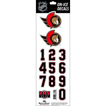 Ottawa Senators samolepky na helmu Decals New Logo