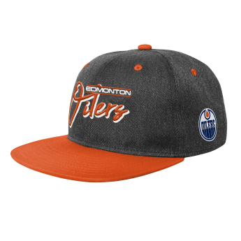 Edmonton Oilers dětská čepice flat kšiltovka Retro Vibe Deadstock Snapback