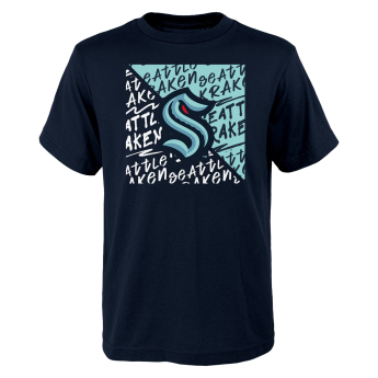 Seattle Kraken dětské tričko Divide Ss Ctn Tee