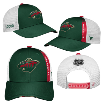 Minnesota Wild dětská čepice baseballová kšiltovka Locker Room Structured Adjustableble