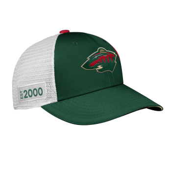 Minnesota Wild dětská čepice baseballová kšiltovka Locker Room Structured Adjustableble