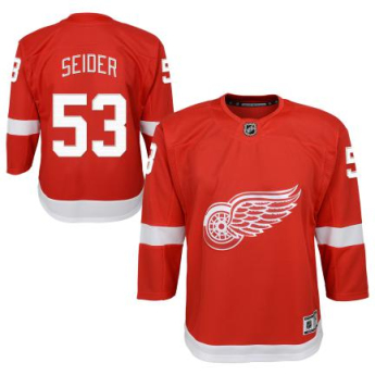 Detroit Red Wings dětský hokejový dres Moritz Seider Premier Home