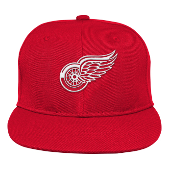 Detroit Red Wings dětská čepice flat kšiltovka Logo Flatbrim Snapback