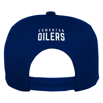 Edmonton Oilers dětská čepice flat kšiltovka Logo Flatbrim Snapback