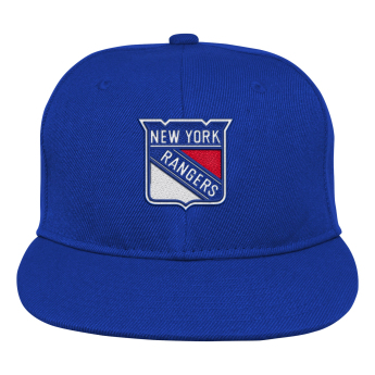 New York Rangers dětská čepice flat kšiltovka Logo Flatbrim Snapback