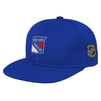 New York Rangers dětská čepice flat kšiltovka Logo Flatbrim Snapback