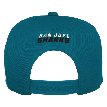 San Jose Sharks dětská čepice flat kšiltovka Logo Flatbrim Snapback