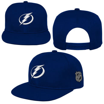 Tampa Bay Lightning dětská čepice flat kšiltovka Logo Flatbrim Snapback