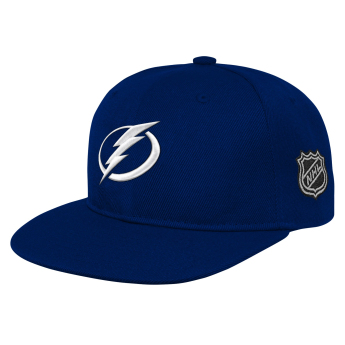 Tampa Bay Lightning dětská čepice flat kšiltovka Logo Flatbrim Snapback