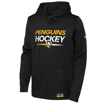 Pittsburgh Penguins dětská mikina s kapucí Authentic Pro Hoodie Po Hood