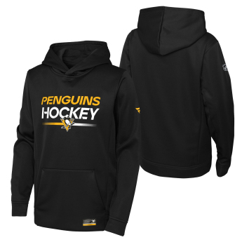 Pittsburgh Penguins dětská mikina s kapucí Authentic Pro Hoodie Po Hood