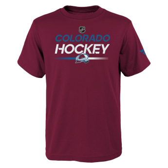 Colorado Avalanche dětské tričko Apro Wordmark Ss Ctn Tee