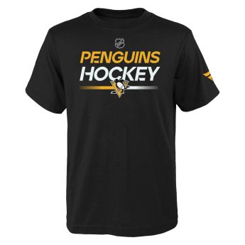 Pittsburgh Penguins dětské tričko Apro Wordmark Ss Ctn Tee