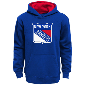 New York Rangers dětská mikina s kapucí Prime Po Flc Hood Home