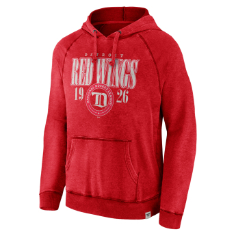 Detroit Red Wings pánská mikina s kapucí A/LS Hoodie red